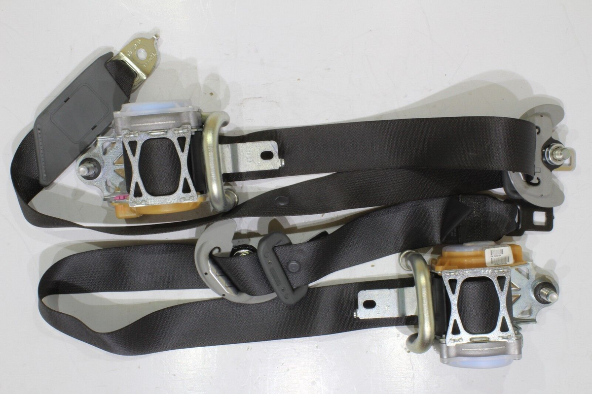 2014 2015 2016 ACURA MDX (BASE) LH & RH SEAT BELT PRETENSIONER SET - BLACK OEM0