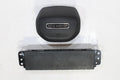 22 23 24 25 JEEP GRAND WAGONEER LEFT WHEEL & LEFT KNEE AIRBAG BLACK AIR BAG SET0