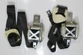 2014 2015 2016 TESLA MODEL S DRIVER AND PASSENGER SEAT BELT SET BLACK/TAN OEM0
