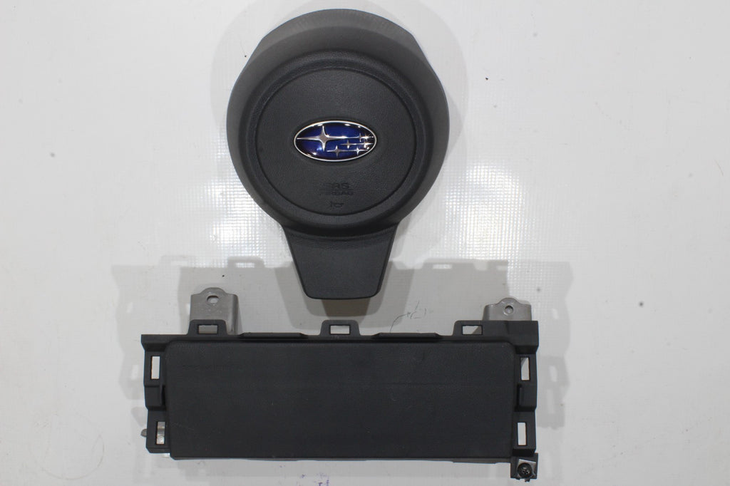 21 22 23 24 SUBARU ASCENT DRIVER LEFT KNEE AND DRIVER WHEEL AIRBAG OEM AIR BAG0