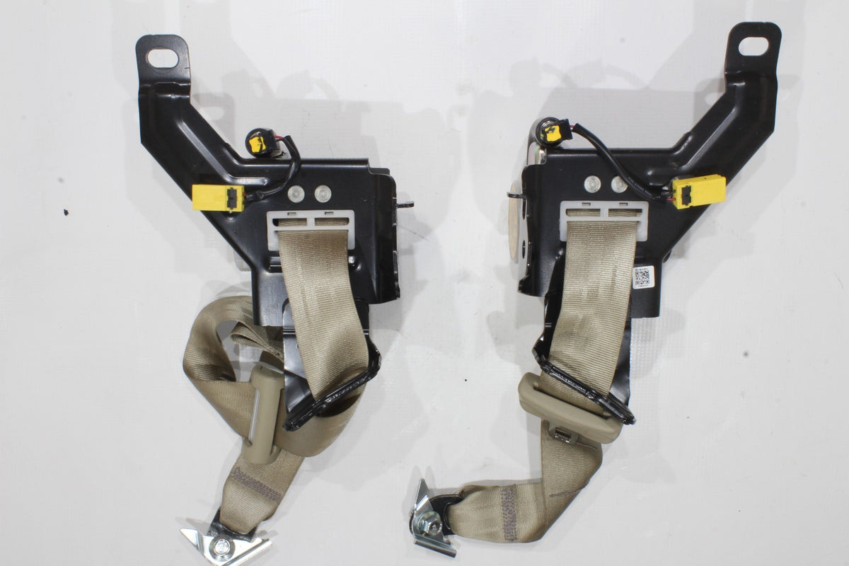 2024 SUBARU LEGACY REAR DRIVER AND PASSENGER SEATBELT SET - TAN1
