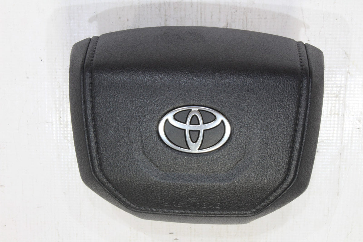 2024 TOYOTA TACOMA DRIVER LEFT (BLACK) WHEEL DRIVER KNEE AIRBAG SET OEM AIR BAG2
