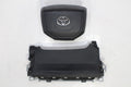 2024 TOYOTA TACOMA DRIVER LEFT (BLACK) WHEEL DRIVER KNEE AIRBAG SET OEM AIR BAG0