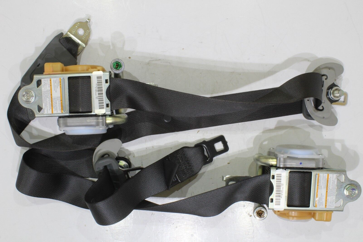 2014 2015 2016 ACURA MDX (BASE) LH & RH SEAT BELT PRETENSIONER SET - BLACK OEM1