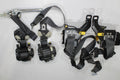 21 22 23 2024 SUBARU LEGACY SEDAN L & R FRONT AND REAR SEATBELT SET - BLACK OEM0