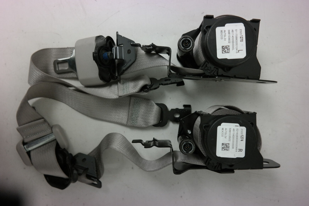2011 12 13 14 15 2016 ACADIA & TRAVERSE SEAT BELT PRETENSIONERS LH & RH (GRAY)1