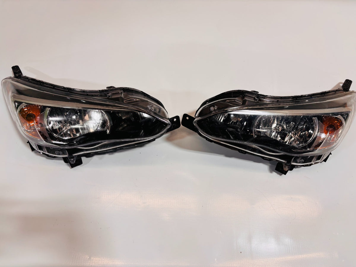 17 18 19 20 21 2022 2023 SUBARU IMPREZA HALOGEN LEFT AND RIGHT HEADLIGHT SET OEM0