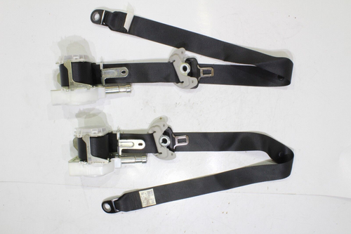 2014 15 16 TOYOTA COROLLA LH & RH SEAT BELT PRETENSIONER (SET) BLACK W/GRAY OEM0