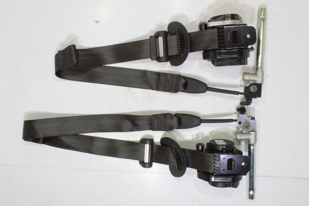 2015 2016 2017 LINCOLN MKC SEAT BELT PRETENSIONER LH & RH DARK BROWN SET OEM1