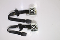 2019 2020 2021 2022 2023 HYUNDAI SANTA FE LEFT & RIGHT SEAT BELT SET (BLACK) OEM0