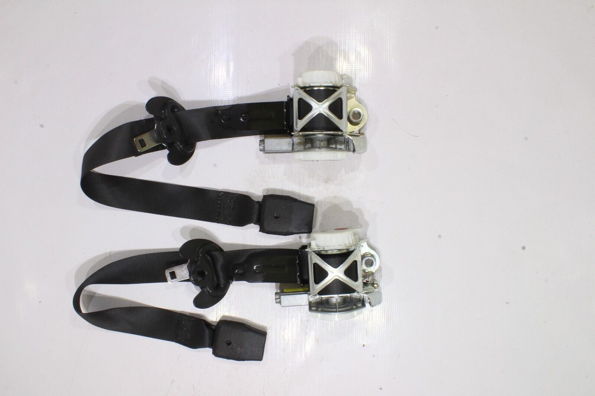 2019 2020 2021 2022 2023 HYUNDAI SANTA FE LEFT & RIGHT SEAT BELT SET (BLACK) OEM0