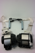 2015 LINCOLN MKC FRONT DRIVER & PASSENGER SEAT BELT PRETENSIONER SET - WHITE OEM0