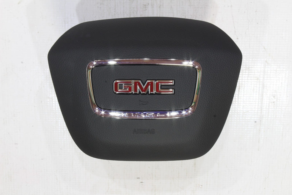 19-23 GMC ACADIA DENALI DRIVER WHEEL (3-PIN) AND KNEE AIRBAG SET OEM AIR BAG2
