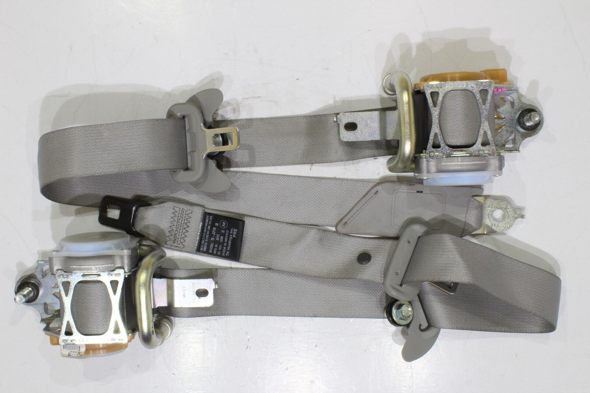 2014 2015 2016 2017 ACURA MDX (BASE) LH & RH SEAT BELT PRETENSIONER SET-GRAY OEM0