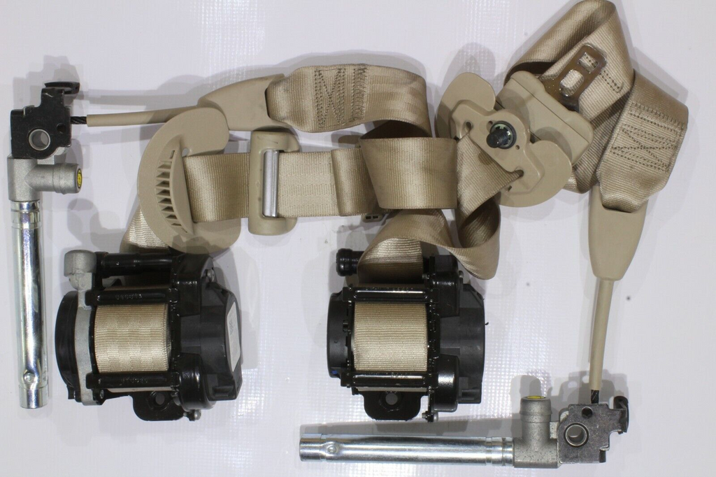 2015 LINCOLN MKC DRIVER & PASSENGER SEAT BELT PRETENSIONERS SET - TAN OEM0