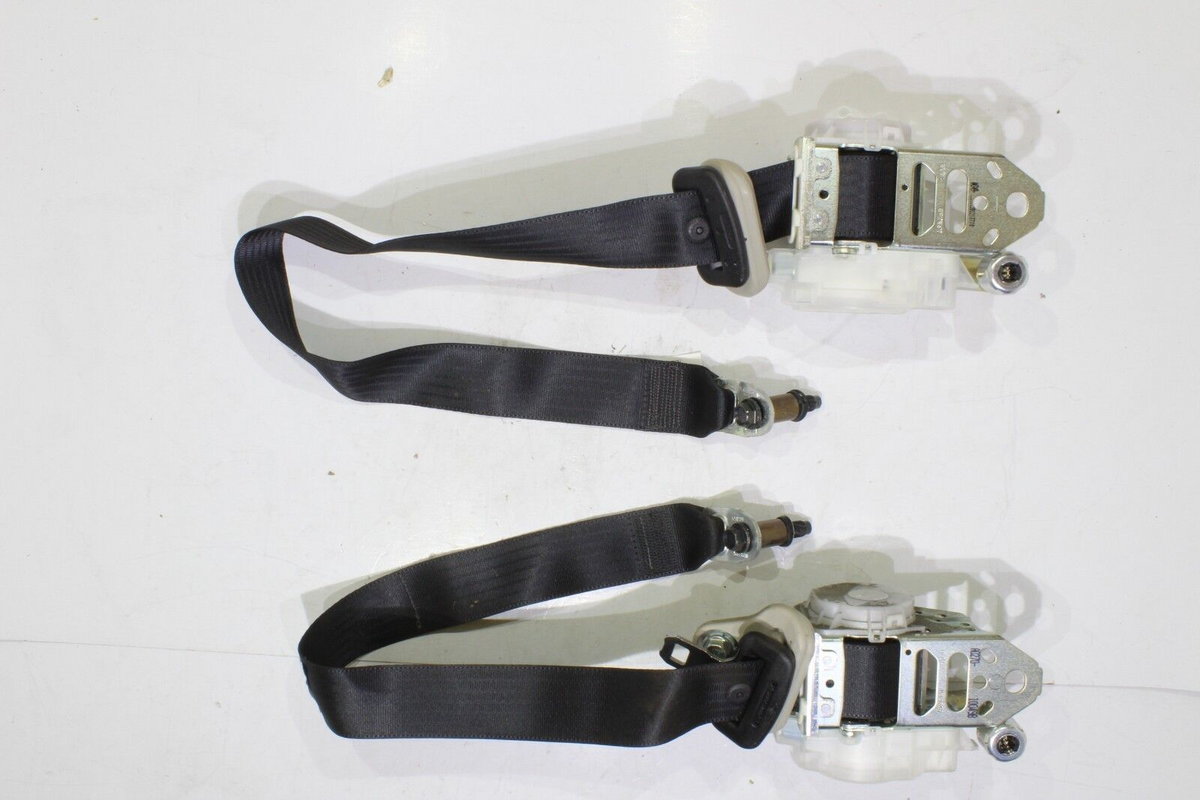2007 2008 2009 2010 2011 2012 NISSAN ALTIMA LH & RH SEAT BELT SET (BLACK) OEM1